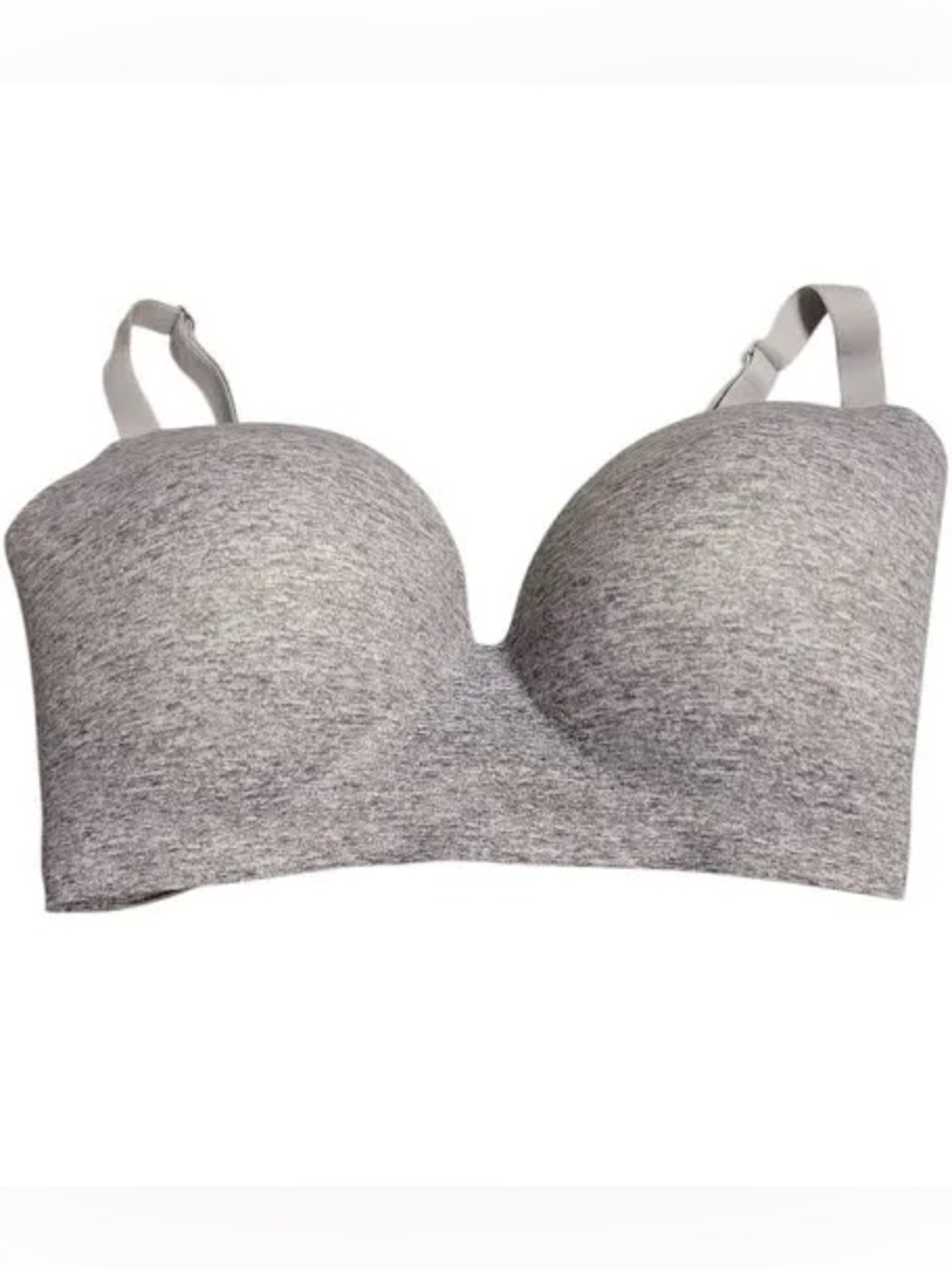 Soma Heather Gray Emblis Wireless Seamless Bra